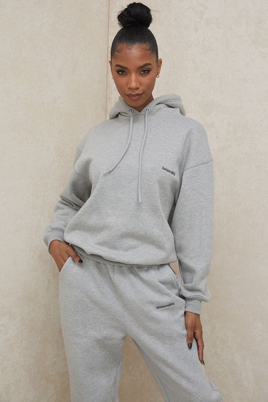 Grey House Of Cb Oversized Hoodie | KHD-784532