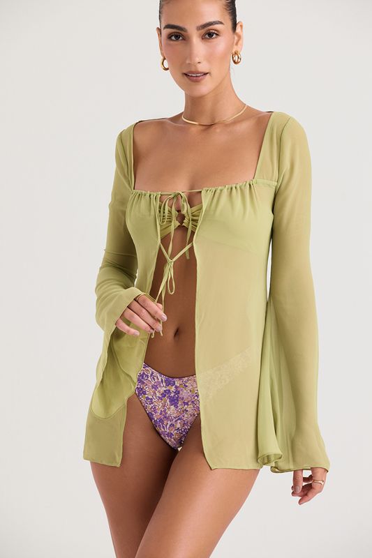 Olive House Of Cb Cover Up Swimsuit | SHP-195746