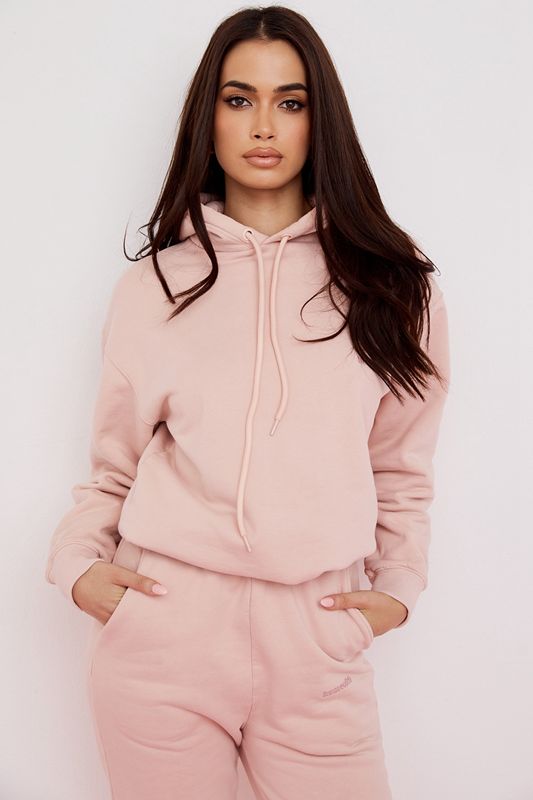 Pink House Of Cb Oversized Hoodie | FAV-785310