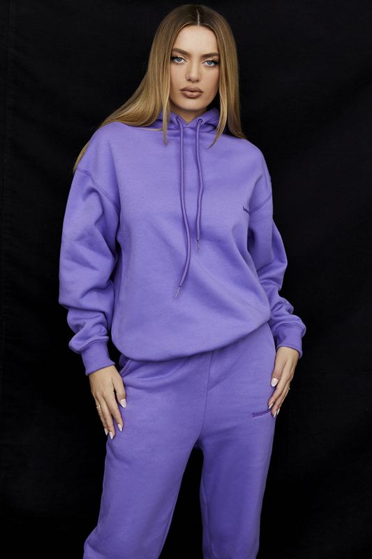 Purple House Of Cb Oversized Hoodie | GXT-397026