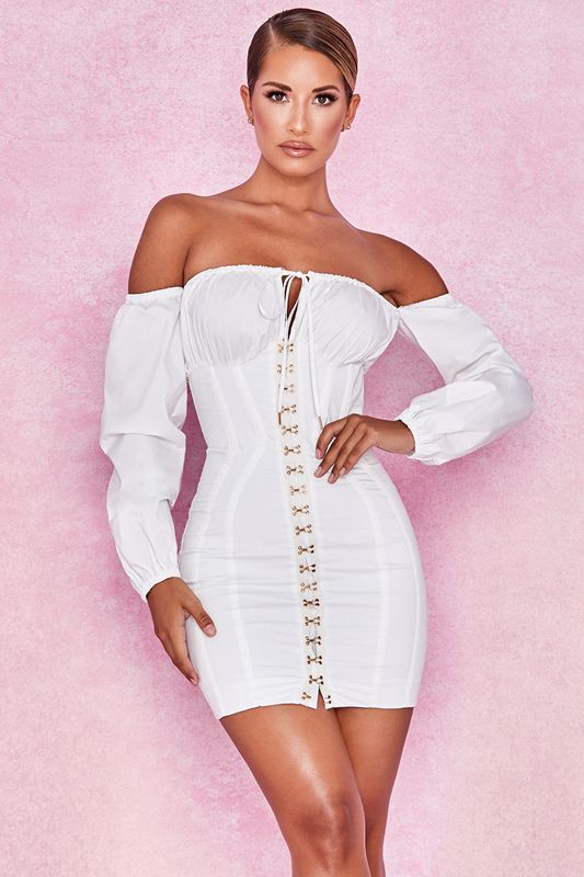 White House Of Cb Boned Dress | XYR-914258