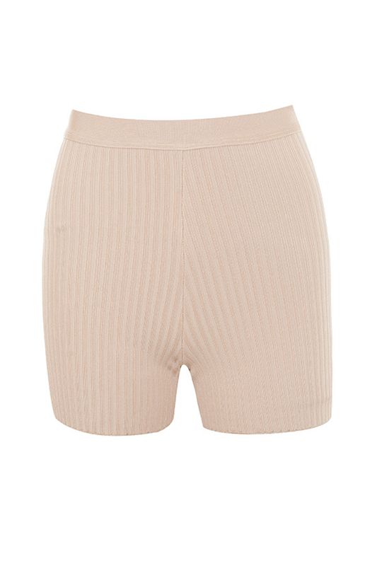 Beige House Of Cb Bandage Shorts | BVC-695473