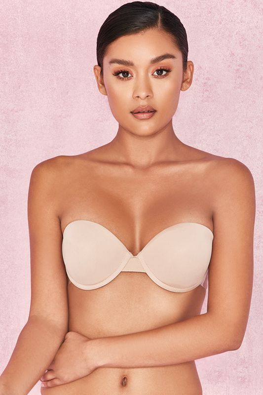 Beige House Of Cb Boost Invisible Bras | KQN-918625