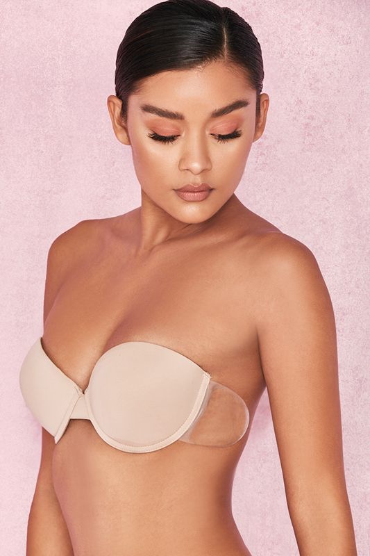 Beige House Of Cb Boost Invisible Bras | KQN-918625