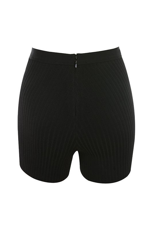 Black House Of Cb Bandage Shorts | JXQ-276539