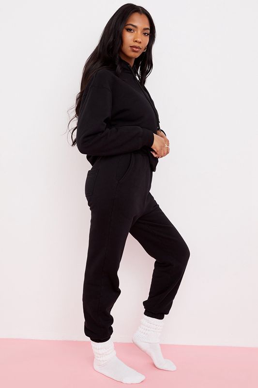 Black House Of Cb Fleece Back Jogging Pants | RNY-746013