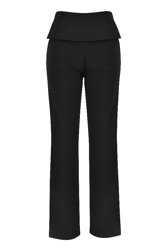 Black House Of Cb Fold Fronts Pants | KDM-495028