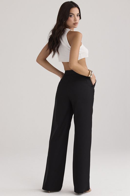 Black House Of Cb Loose Fits Pants | SJG-483610