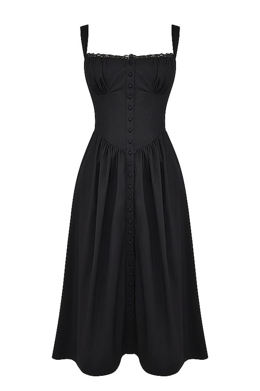 Black House Of Cb Midi  Dress | SFD-523817