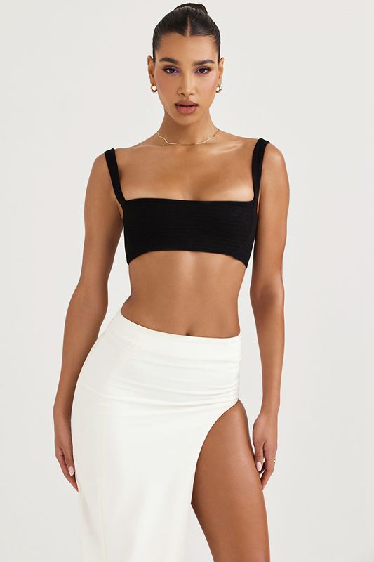 Black House Of Cb Pleated Bandeau Tops | VPR-496218