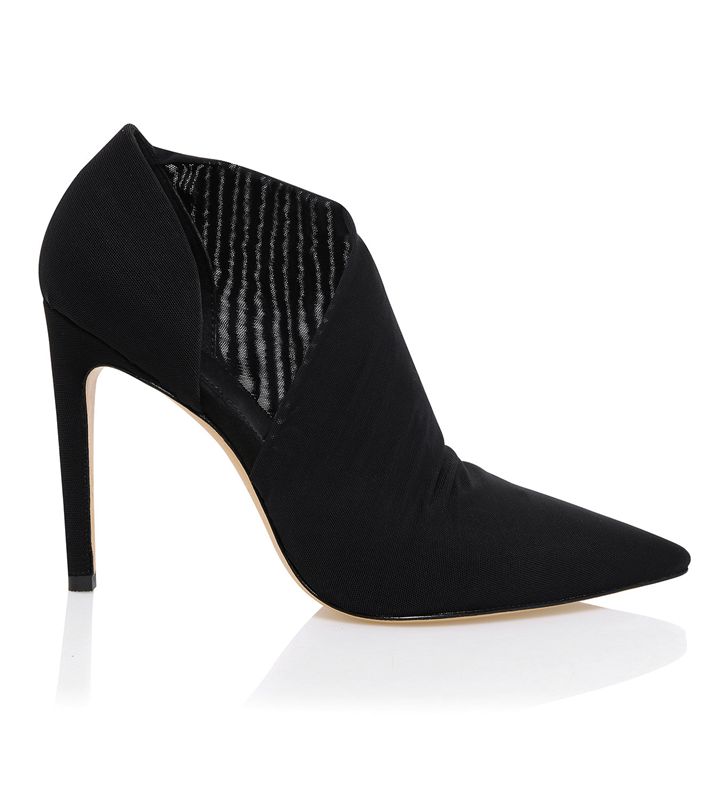 Black House Of Cb Sueded Cut Out Heels | OJI-215098