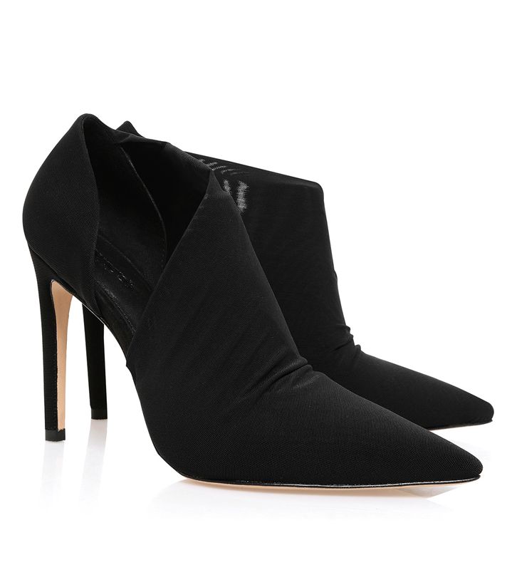 Black House Of Cb Sueded Cut Out Heels | OJI-215098