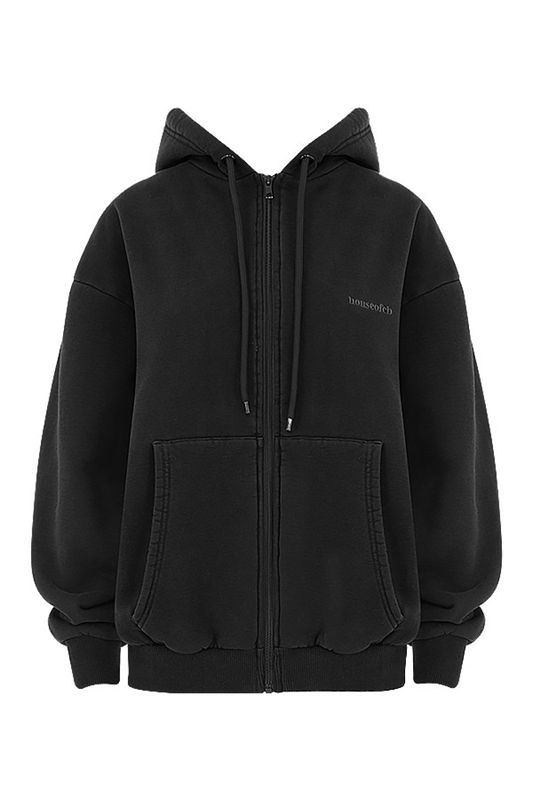 Black House Of Cb Zip Through Hoodie | NDH-136924