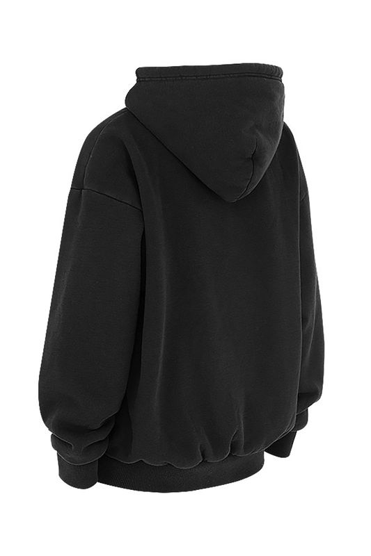 Black House Of Cb Zip Through Hoodie | NDH-136924