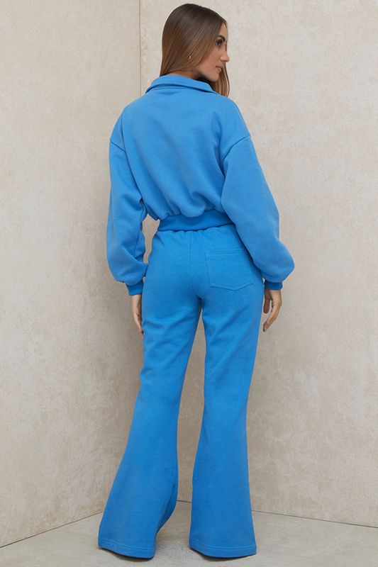 Blue House Of Cb Flared Leg Track Pants | FAJ-924867