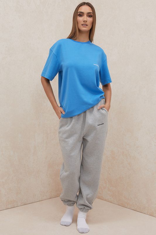 Blue House Of Cb Oversized Cotton Jersey T Shirts | OFJ-150297