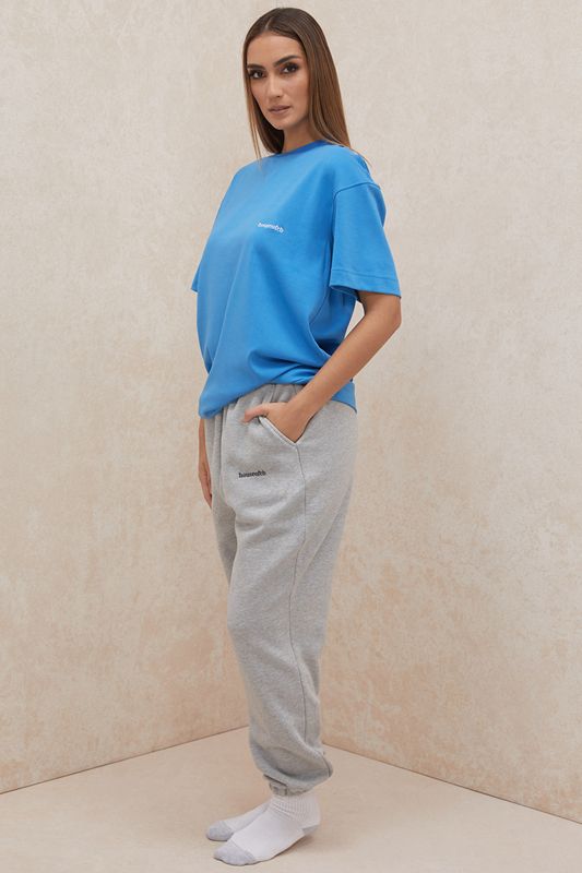 Blue House Of Cb Oversized Cotton Jersey T Shirts | OFJ-150297