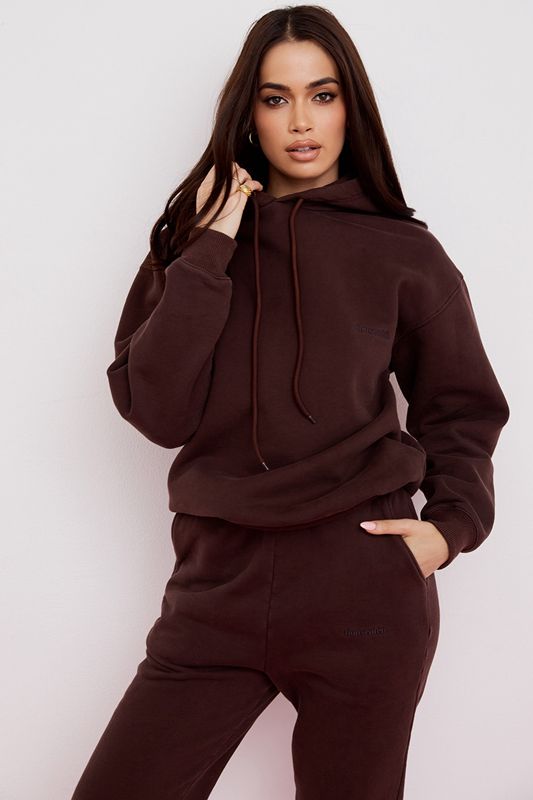 Chocolate House Of Cb Oversized  Hoodie | TCJ-713524