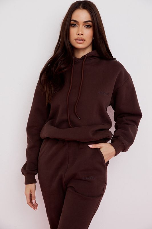 Chocolate House Of Cb Oversized  Hoodie | TCJ-713524