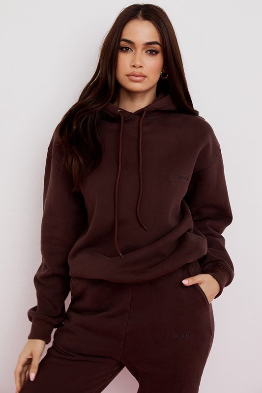 Chocolate House Of Cb Oversized  Hoodie | TCJ-713524