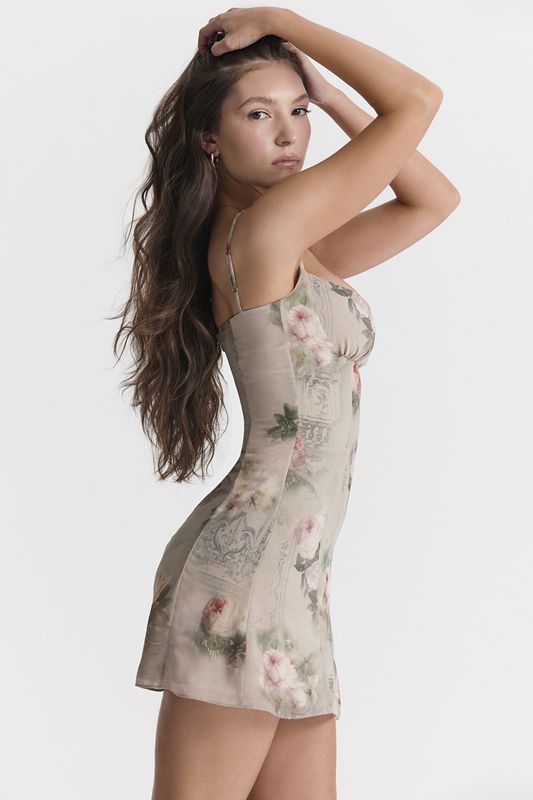 Flower House Of Cb Floral Mini Dress | HTG-530814