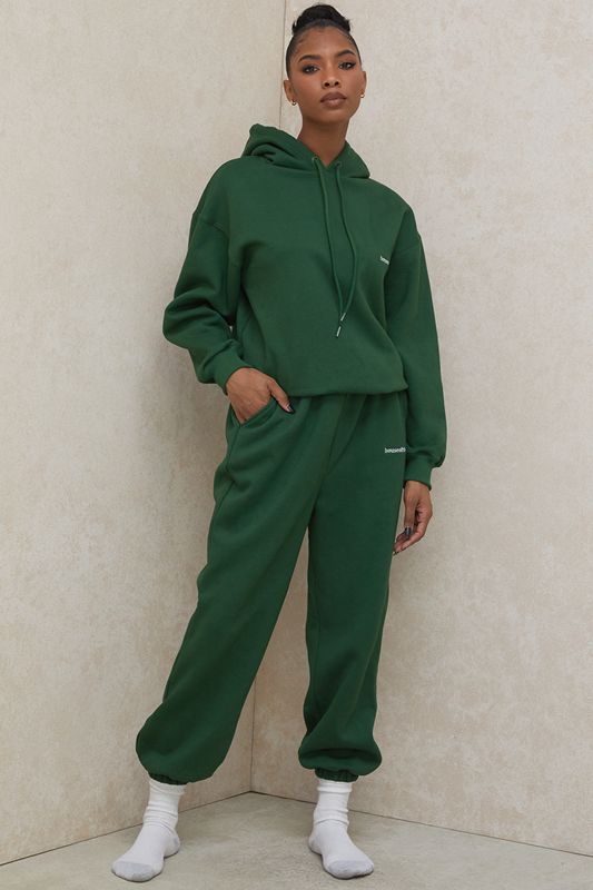 Green House Of Cb Fleece Back Pants | LUO-043827