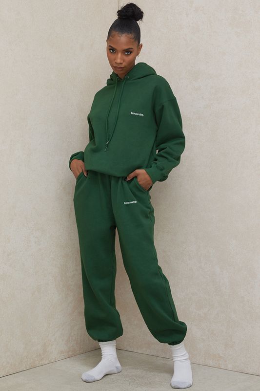 Green House Of Cb Fleece Back Pants | LUO-043827