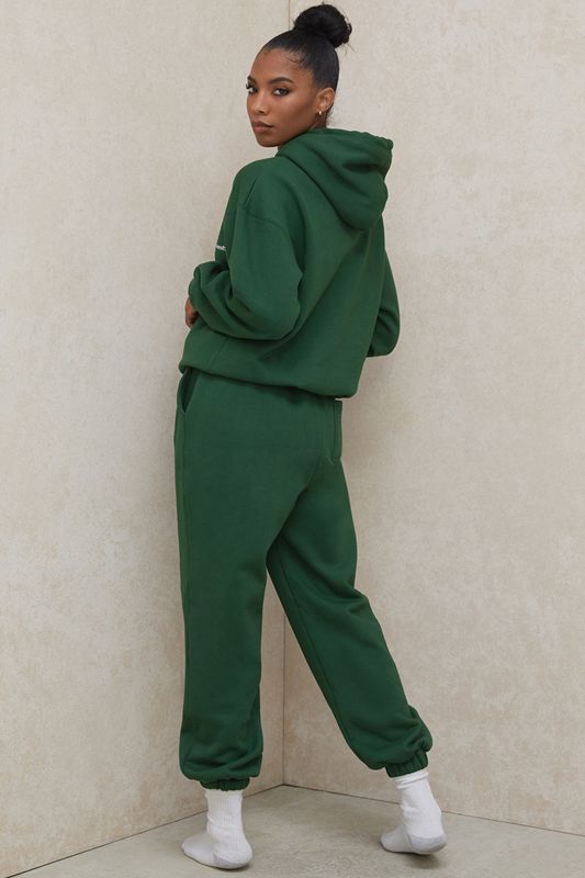 Green House Of Cb Fleece Back Pants | LUO-043827