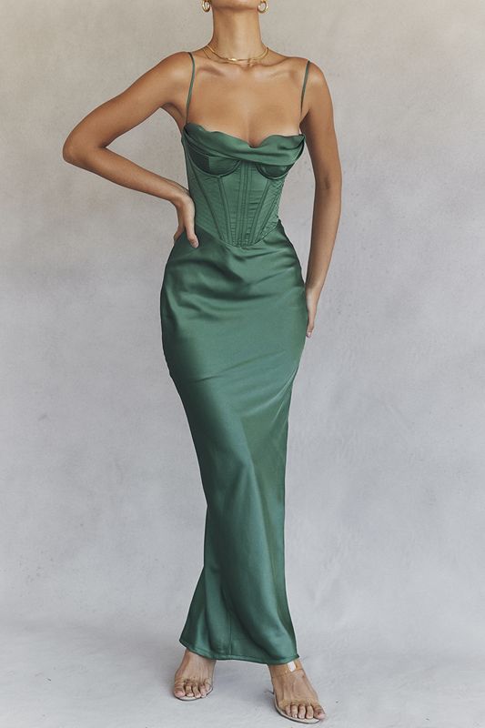 Green House Of Cb Maxi  Dress | VLA-530427