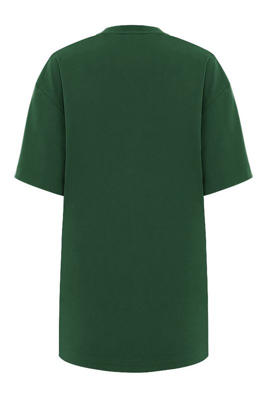 Green House Of Cb Oversized Cotton Jersey T Shirts | HIY-954378