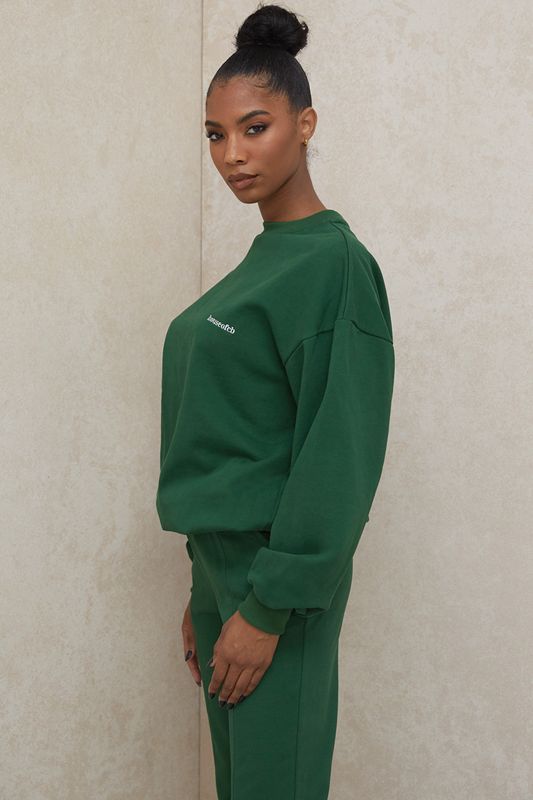 Green House Of Cb Oversized Crewneck Sweatshirts | UQT-237568