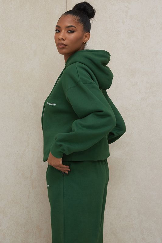 Green House Of Cb Oversized  Hoodie | QKB-673482