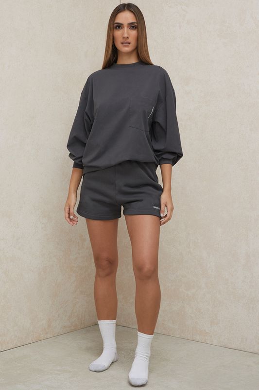 Grey House Of Cb Jersey Track Shorts | ESM-432076