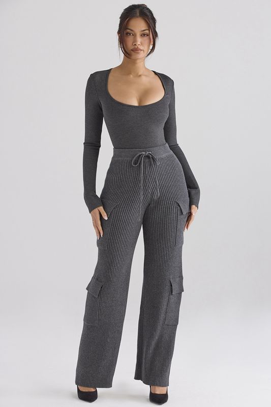 Grey House Of Cb Loungewear  Bodysuit | XMH-576920