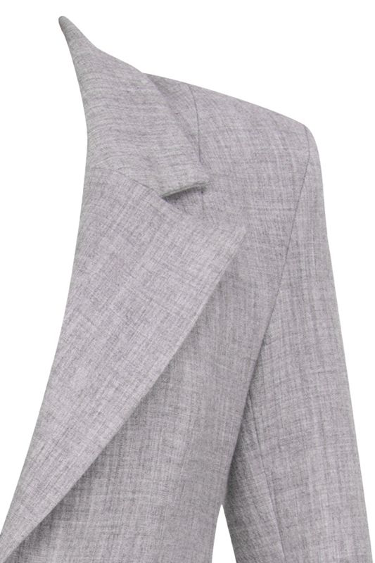 Grey House Of Cb Open Back Tailored Jacket | LPB-092635