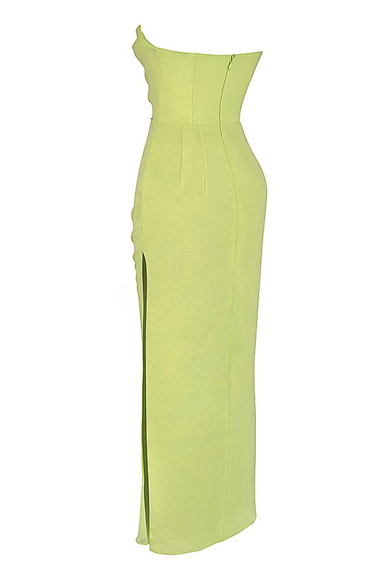 Light Green House Of Cb Strapless Gown Dress | VEW-671982