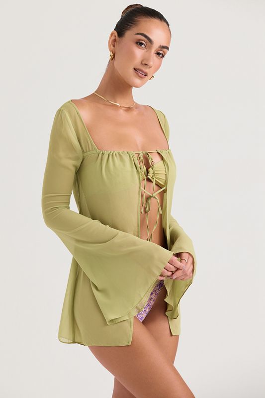 Olive House Of Cb Cover Up Swimsuit | SHP-195746