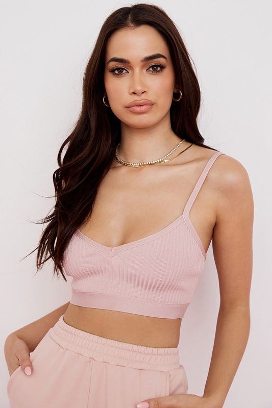 Pink House Of Cb Bandage Bras | YXW-965842