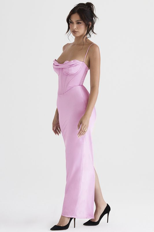 Pink House Of Cb Maxi  Dress | VGC-917536