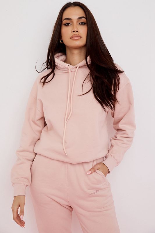 Pink House Of Cb Oversized  Hoodie | FAV-785310