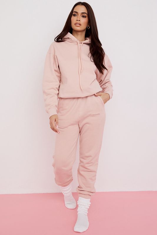 Pink House Of Cb Oversized  Hoodie | FAV-785310