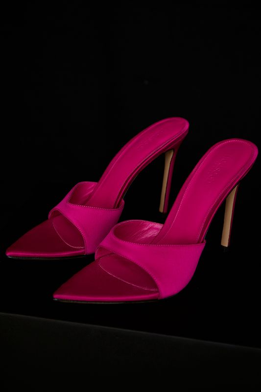 Pink House Of Cb Pointed High Heel Sandals | YQT-069287