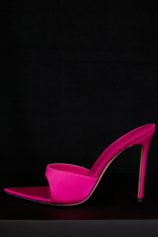 Pink House Of Cb Pointed High Heel Sandals | YQT-069287