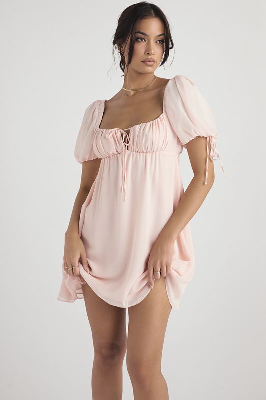 Pink House Of Cb Quartz Mini Dress | UGR-624381