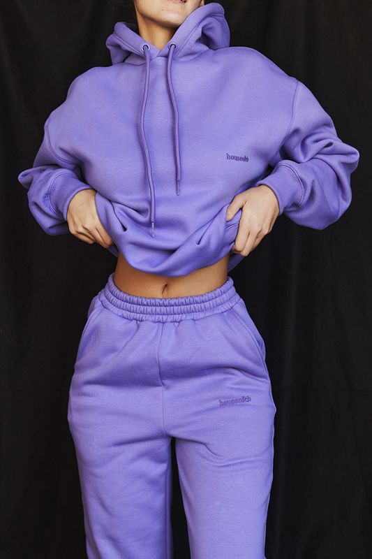 Purple House Of Cb Oversized  Hoodie | GXT-397026