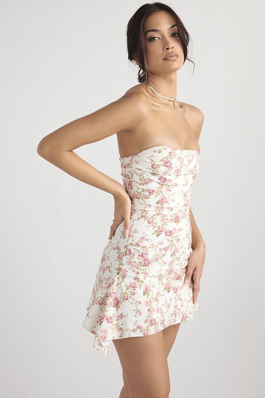 Rose House Of Cb Print Draped Dress | MAR-812730