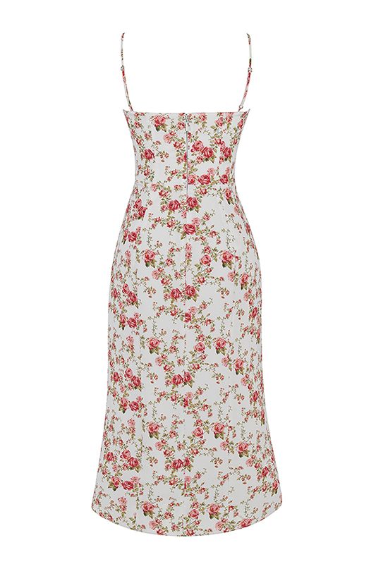 Rose House Of Cb Print Midi Dress | PEV-385621