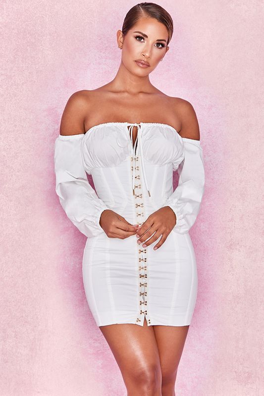 White House Of Cb Boned  Dress | XYR-914258