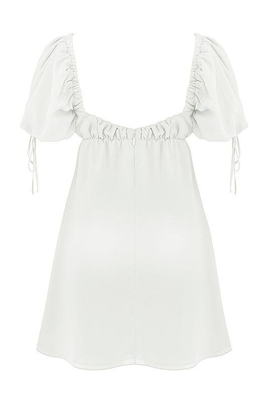 White House Of Cb Georgette Mini Dress | DNJ-350614