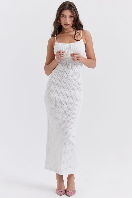 White House Of Cb Knit Maxi Dress | KBA-826437